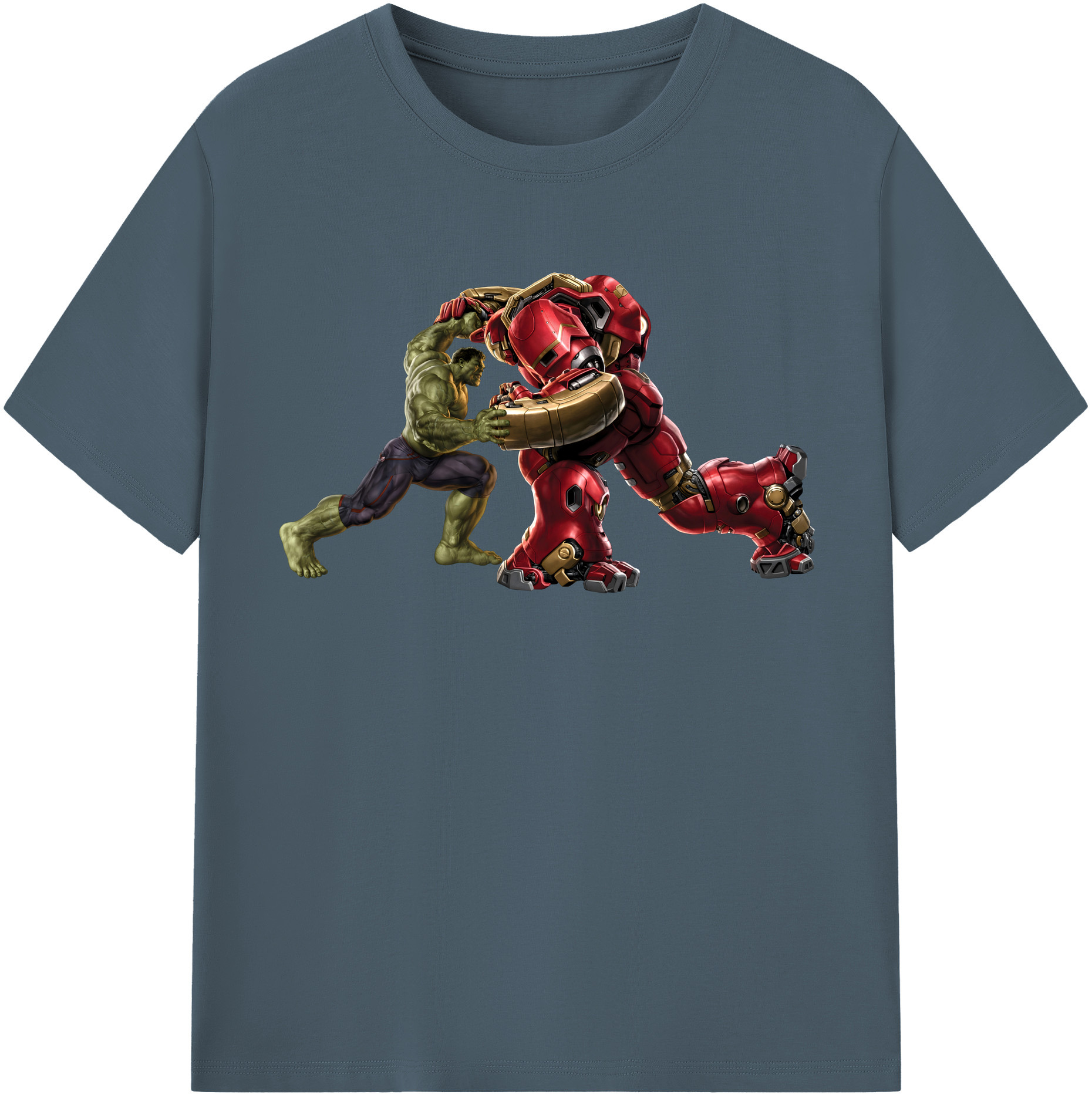 （画像用） アベンジャーズ The Avengers 綿100％半袖Tシャツ（フロントプリント）